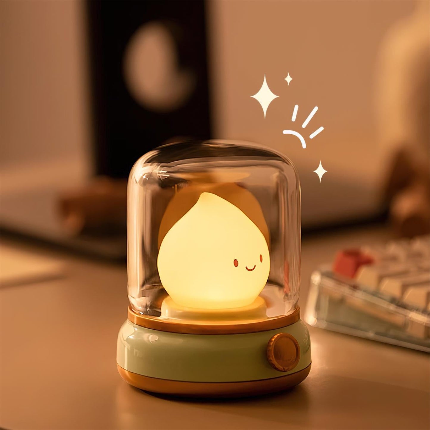 Mini lampe de nuit LED mignonne de bureau
