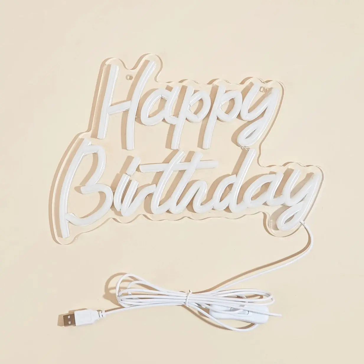 NÉON LED HAPPY BIRTHDAY