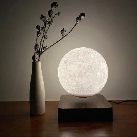 Lampe Lune Flottante Magnétique