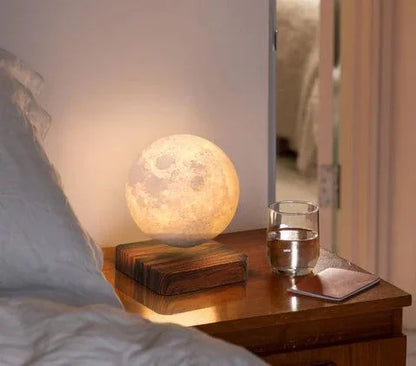 Lampe Lune Flottante Magnétique