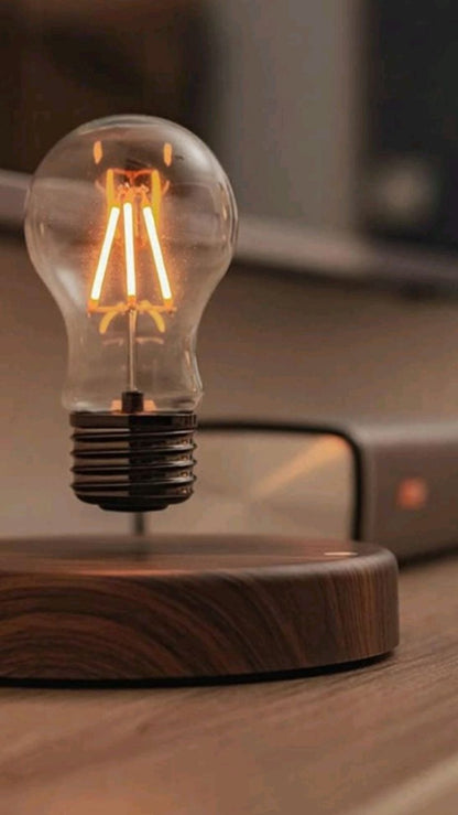 Lampe à lévitation magnétique