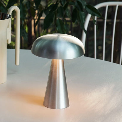 Lampe de nuit LED style rétro champignon