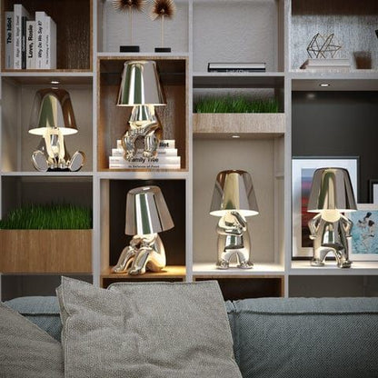 Penseurs Argentés – Collection de Lampes