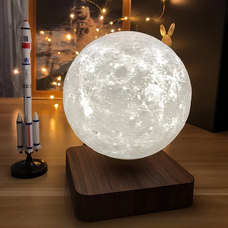 Lampe Lune Flottante Magnétique
