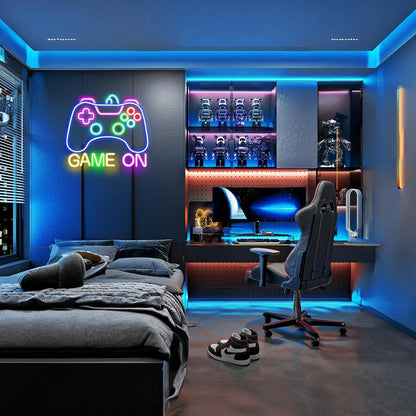 Plaque néon - Game On