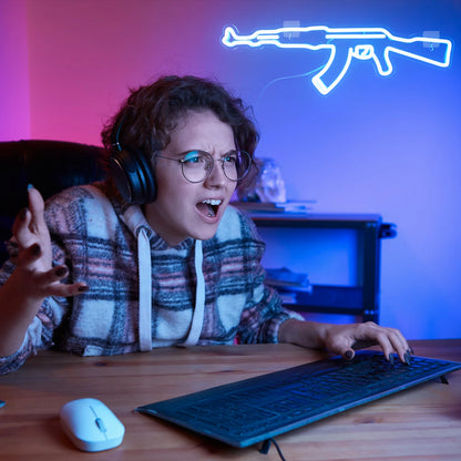 PLAQUE NÉON LED – AK-47