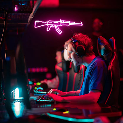 PLAQUE NÉON LED – AK-47