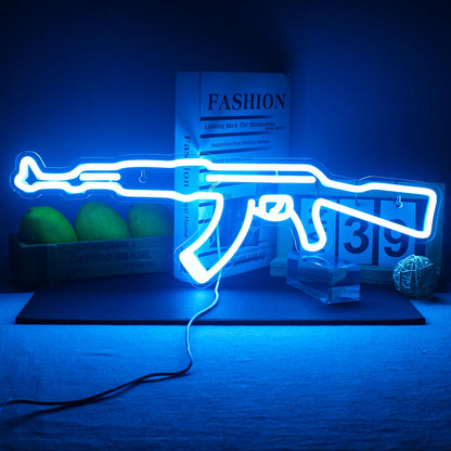 PLAQUE NÉON LED – AK-47