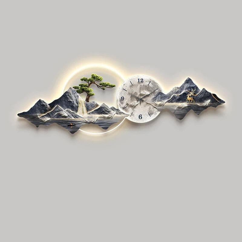 Horloges murales à LED