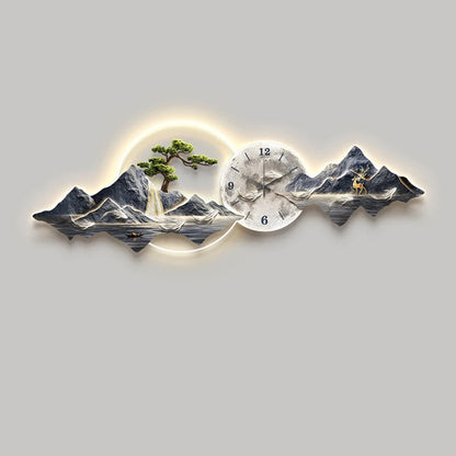 Horloges murales à LED