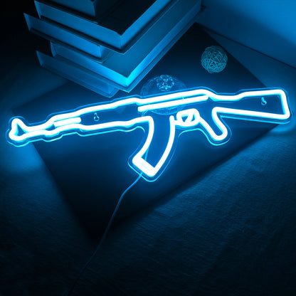 PLAQUE NÉON LED – AK-47