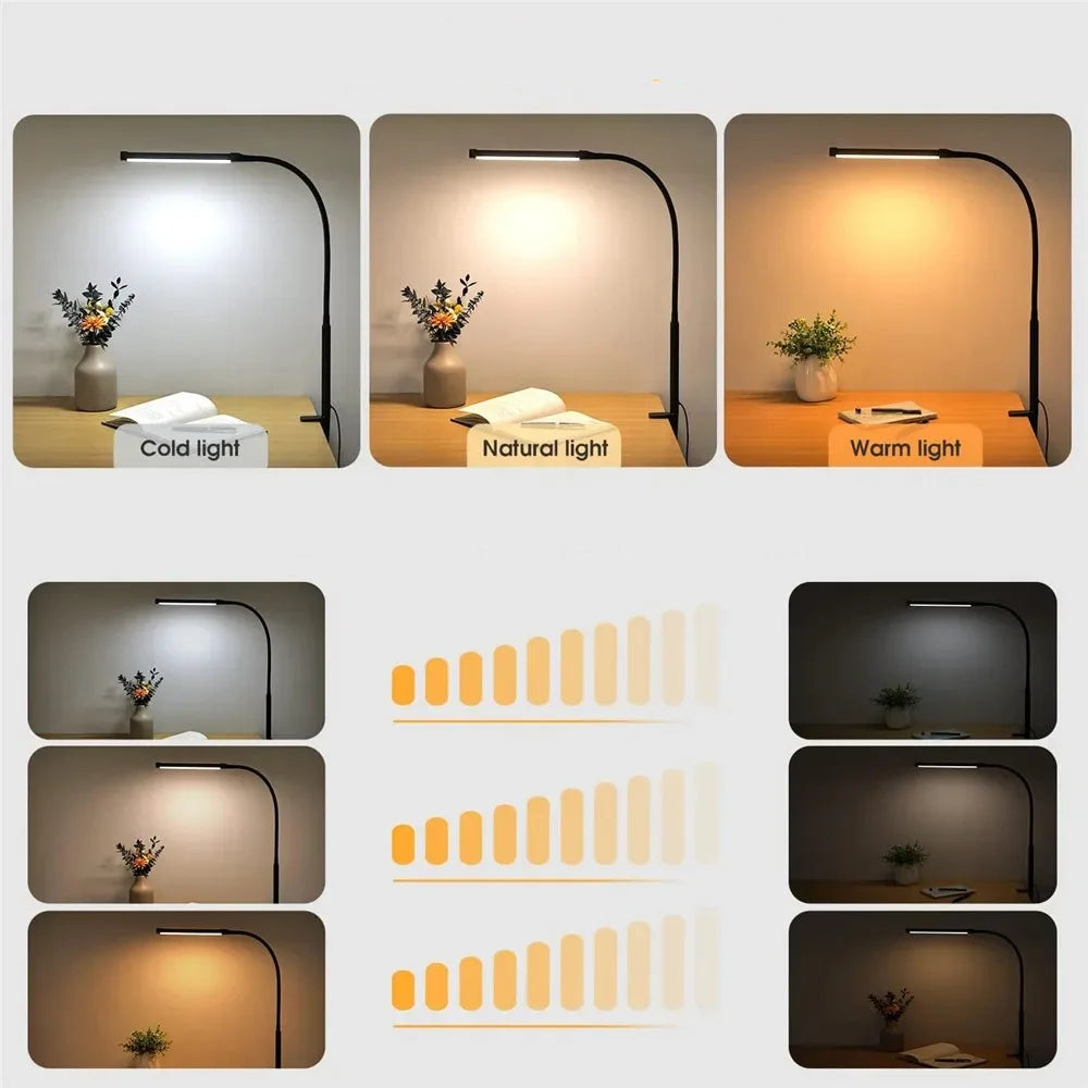 Lampe de Bureau LED Réglable Pro