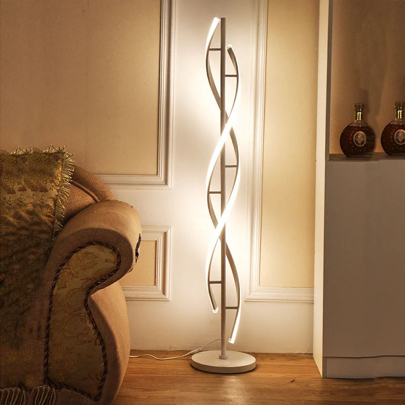 Luminaire Spirale – Lampes d'Angle de Luxe
