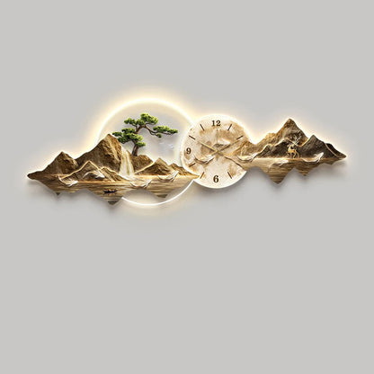 Horloges murales à LED