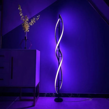 Luminaire Spirale – Lampes d'Angle de Luxe