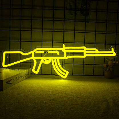 PLAQUE NÉON LED – AK-47