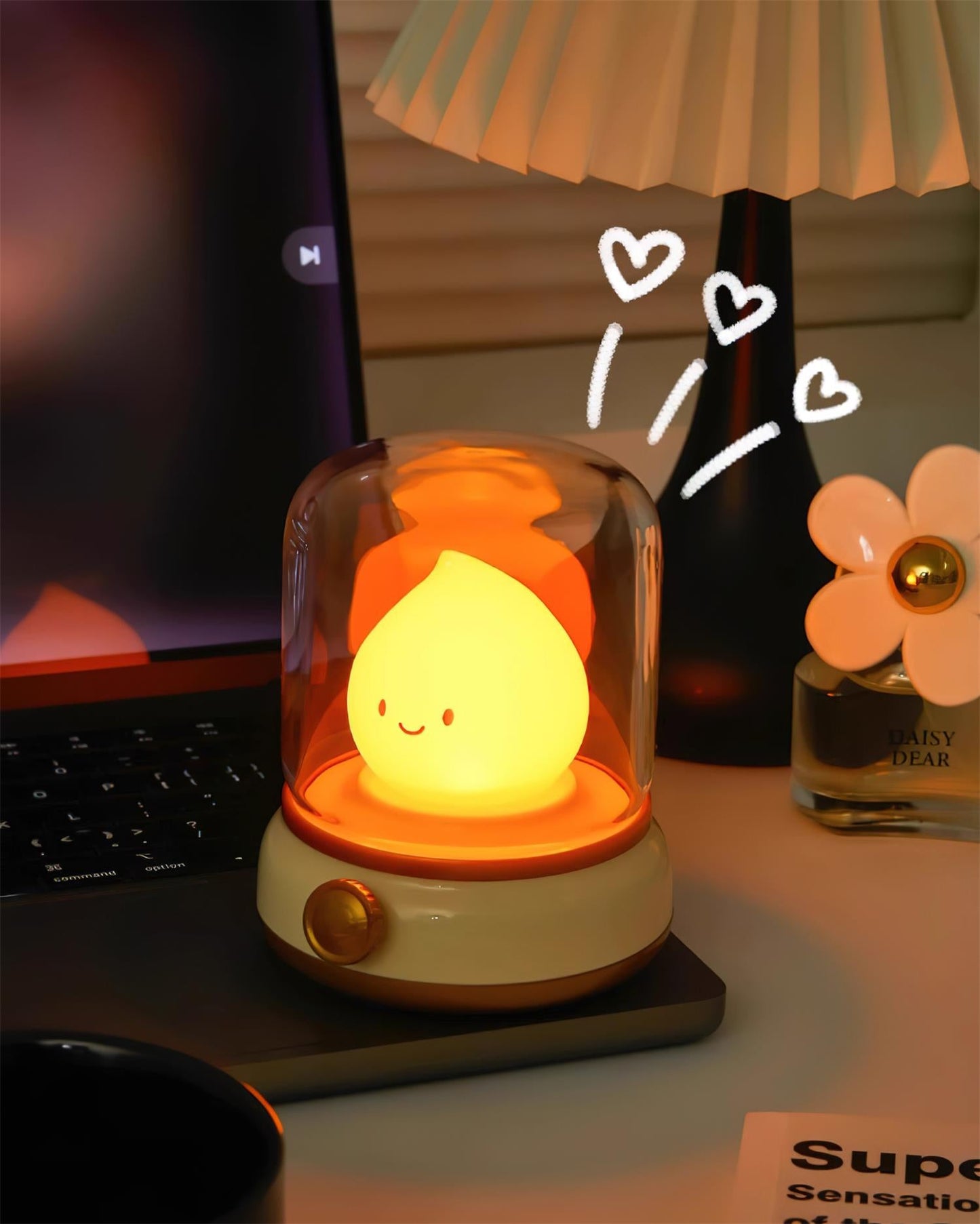 Mini lampe de nuit LED mignonne de bureau