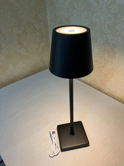 Lampe de Table LED Rechargeable — Commande Tactile, 3 Niveaux de Luminosité